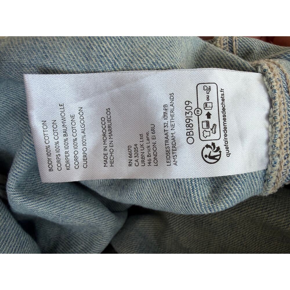 We the Free High Roller Railroad Jumpsuit Cotton Overalls Size Small - Picture 7 of 9